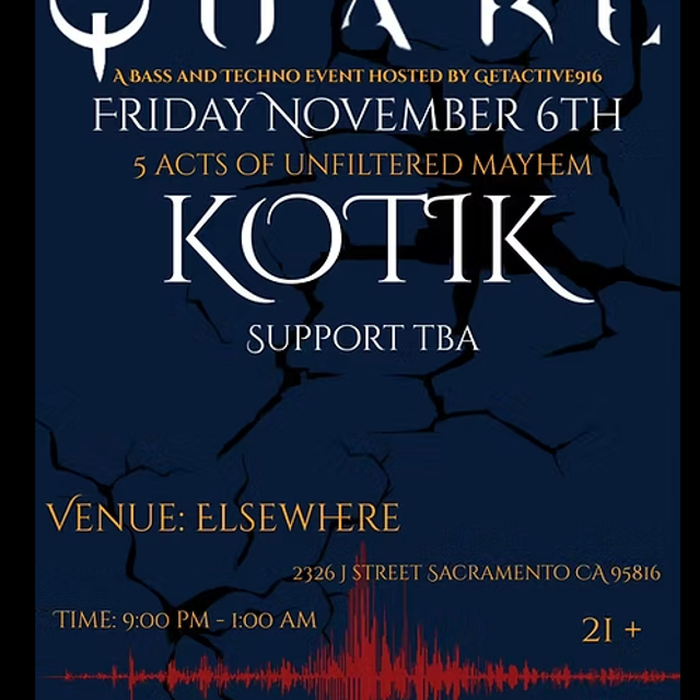 QUAKE: HIGH-BPM TAKEOVER